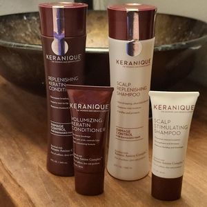 Keranique shampoo and conditioner